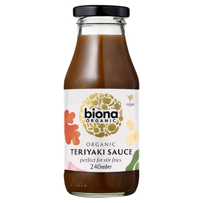 Salsa de salteado de teriyaki orgánico Biona 240ml