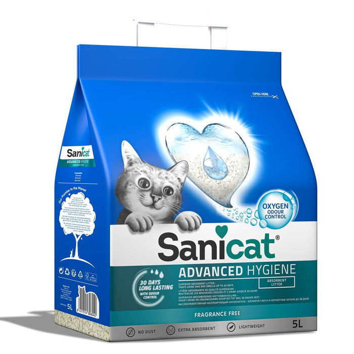 ساني كات - فضلات القطط ذات النظافة المتقدمة 5 لتر