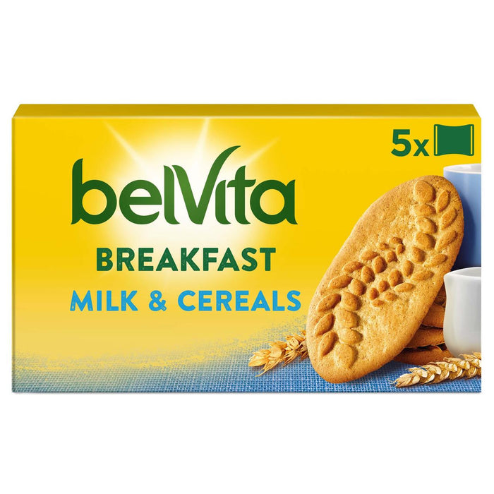 Belvita Milk & Cereals Breakfast Biscuits 5 x 45g