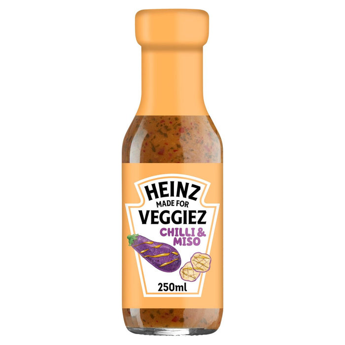 Heinz conçu pour les légumes Miso et Chilli Sauce 250 ml
