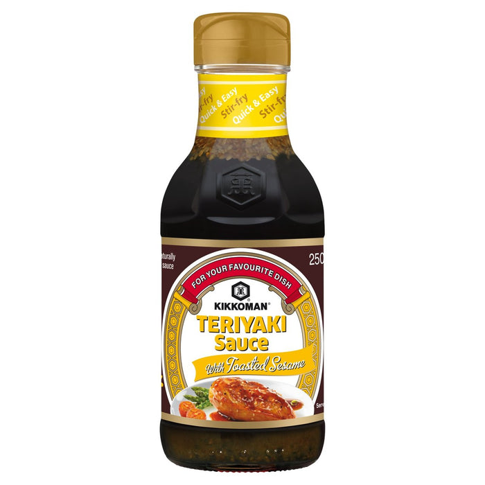Kikkoman Teriyaki -Sauce mit geröstetem Sesam 250 ml
