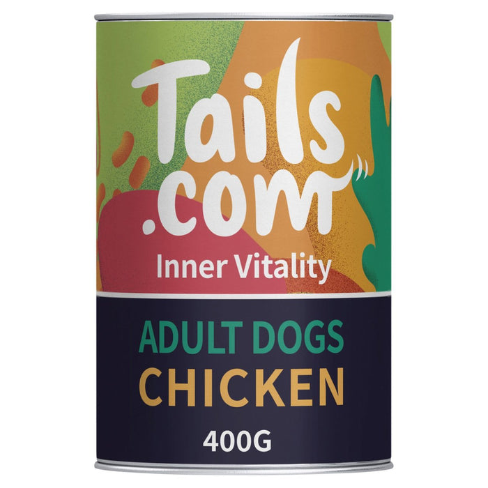 Tails.com إنر فيتاليتي طعام رطب للكلاب البالغة بالدجاج 400 جرام