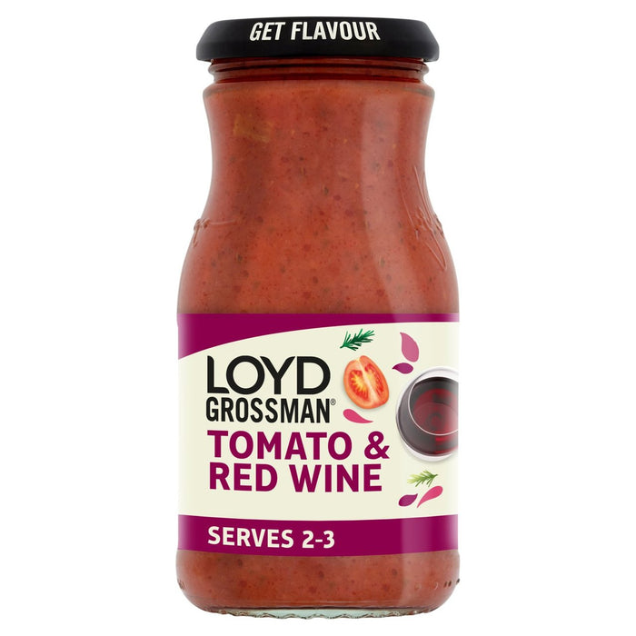 Loyd Grossman Tomato et sauce à vin rouge 350G