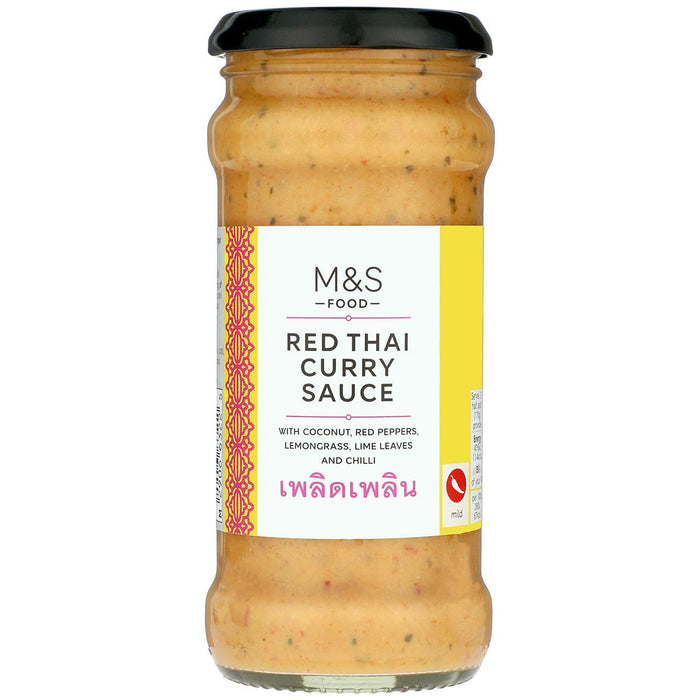 Sauce Curry Red Thai Red M&S 270G