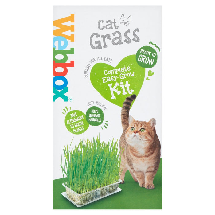 Webbox chat Grass Complete Easy Crow à la maison