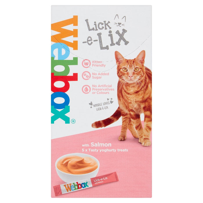 ويب بوكس ​​- مكافآت القطط ديلايت ليك إي ليكس بالسلمون 5 × 15 جرام