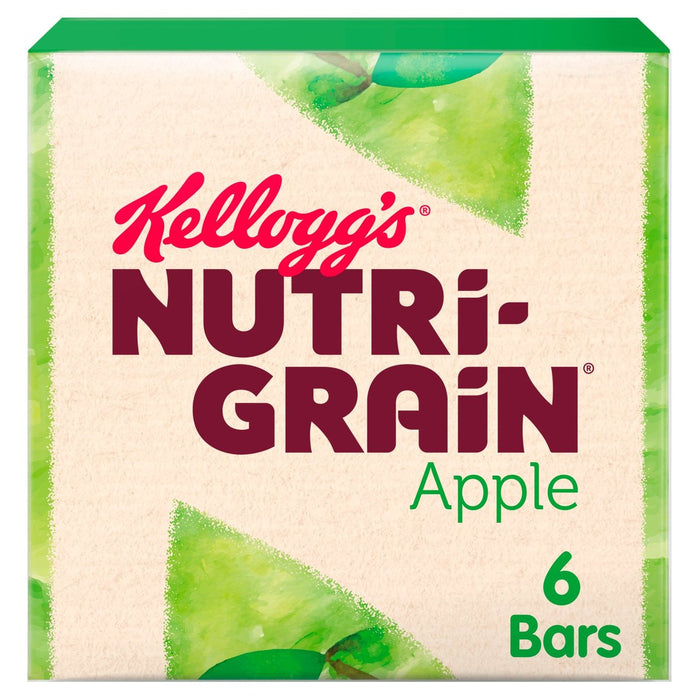 Pomme nutri-grain de Kellogg 6 x 37g