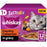 Whiskas 1+ Cat Pouches Tasty Mix Classic selection with Veg in Gravy 12 x 85g