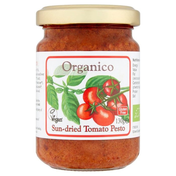 Organico Sun Tomato Secado Pesto 130G