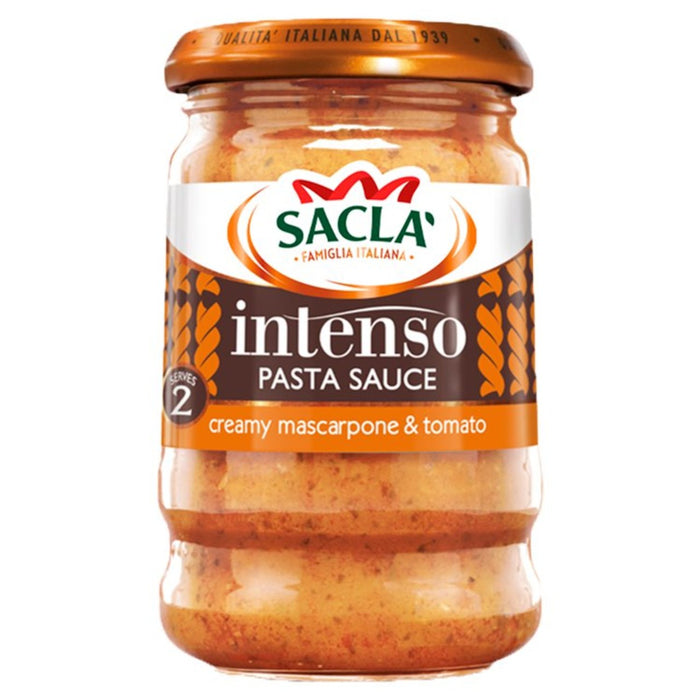 Sacla 'Inteno -Aufregung in Tomaten und Mascarpone 190g