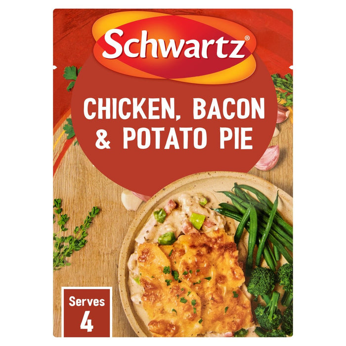 Schwartz Chicken Bacon & Potato Pie 35G