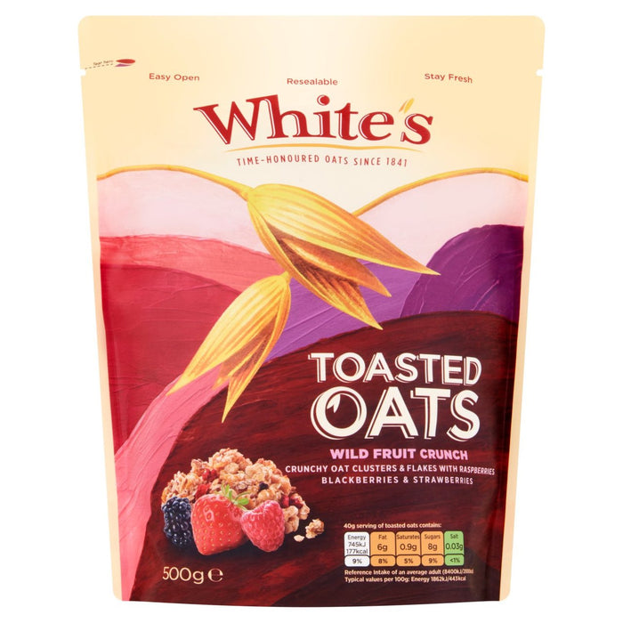 White's Toasted Oats Fruit Crunch 500g