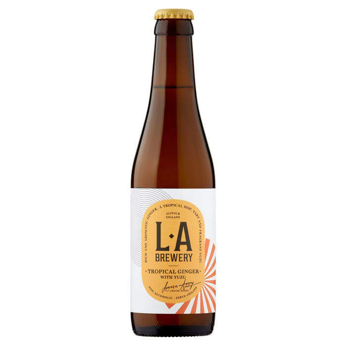 LA Cervecería Tropical Ginger Kombucha 330ml