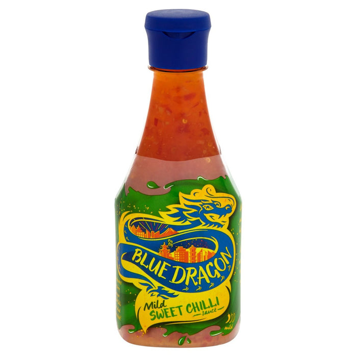 Dragón azul salsa de chile dulce tailandés suave 380g