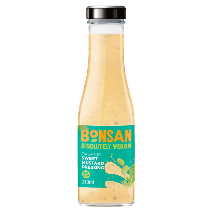 Bonsan Bio veganer süßer Senf Dressing 310 ml