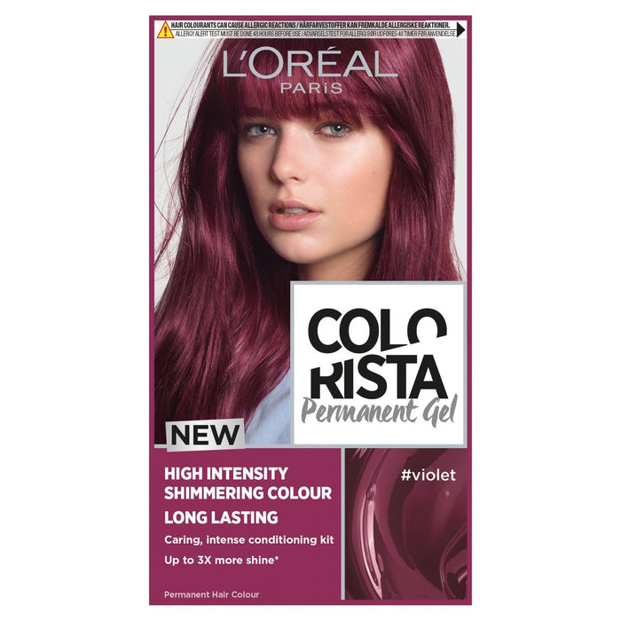 Ensomhed Udelukke Herre venlig L'Oreal Paris Colorista Violet Permanent Gel Hair Dye | British Online