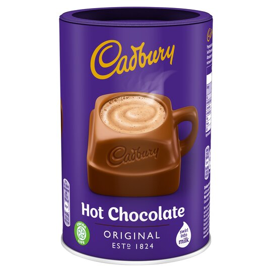 Cadbury Heiße Schokoladenkakaopulver 500 g