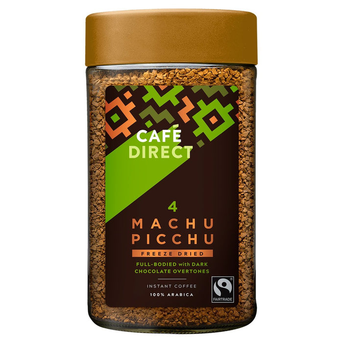 كافيه دايركت التجارة العادلة ماتشو بيتشو بيرو القهوة الفورية 100 جرام