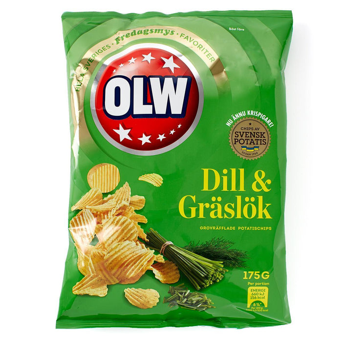 Olw Dill & Graslok Dill & Chiboub Crips 175G