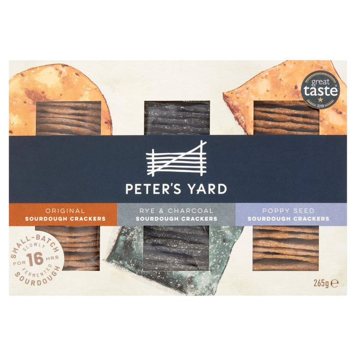 Peter's Yard Sourdough Crackers Selección 265G