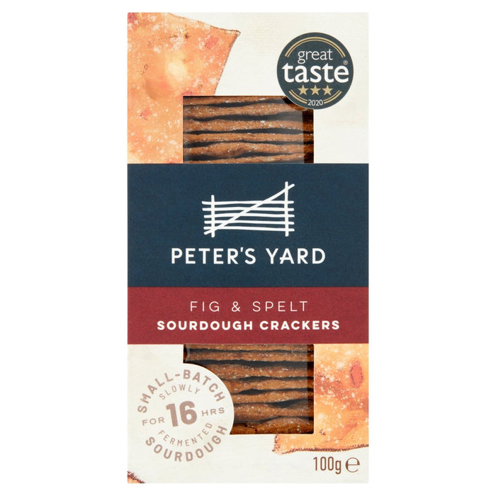 Crackers de levain de la cour de Peter's Yard 100g