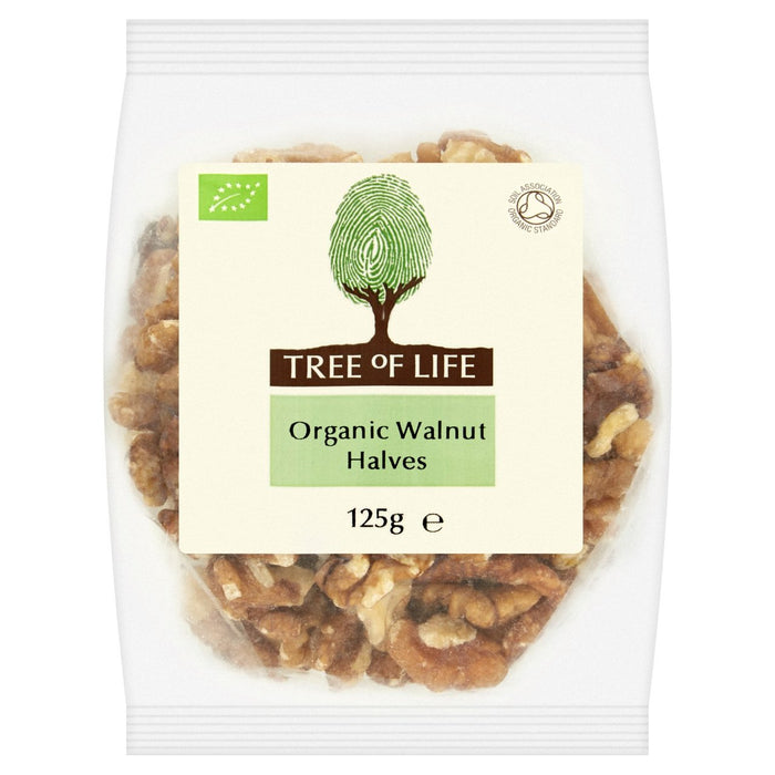 Tree of Life Organic Walnuts Halves 125g