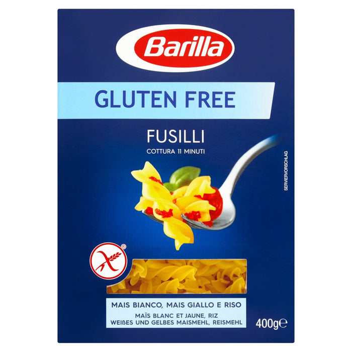 Pasta sin gluten Barilla Fusilli 400G
