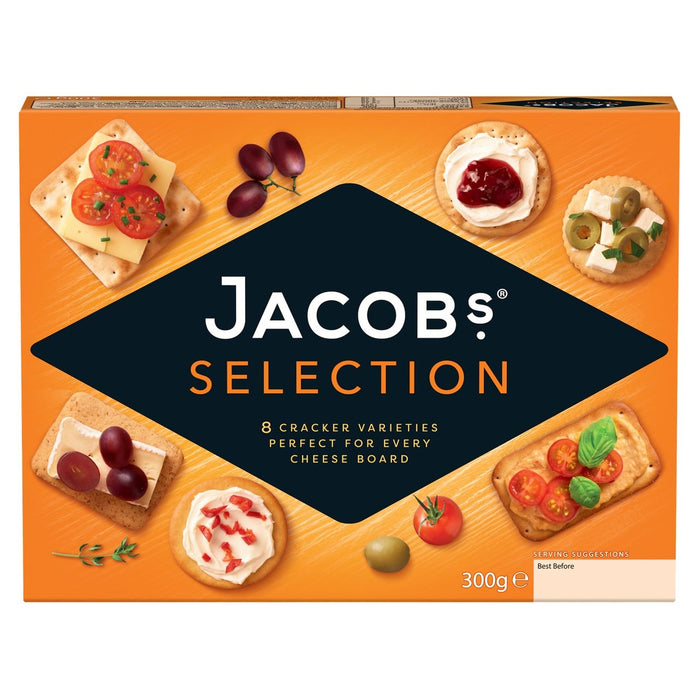 Jacob's Crackers Biscuit für Käse 300 g