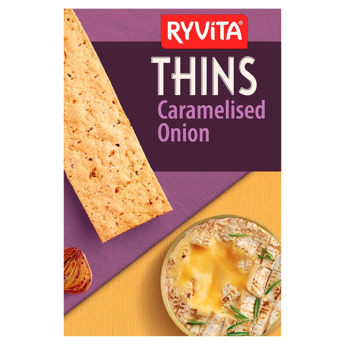 Ryvita Caramélisé Onion Thins 120g