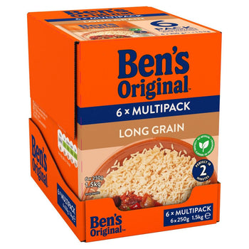 Riz long grain 10 min BEN'S ORIGINAL : la boite de 1 kg à Prix