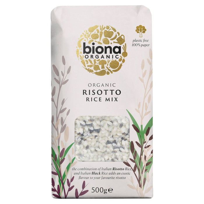 Biona Bio -Risotto -Reis -Mix Black Venus & Weiß 500 g