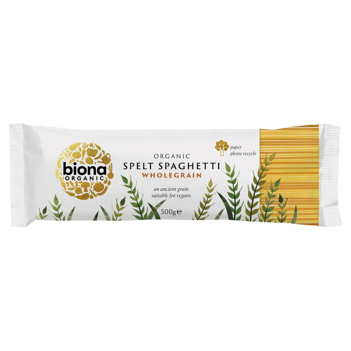 Biona Organic Spaghetti orthographié 500G