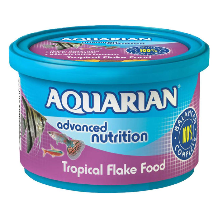 رقائق طعام أسماك استوائية أكواريان 50 جرام