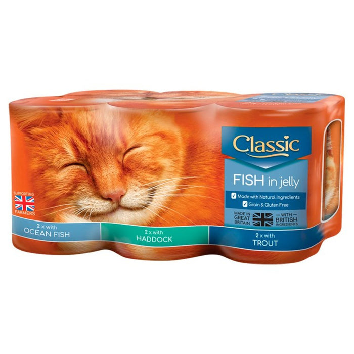 Butcher's Classic Cat Food With Fish 6 x 400g