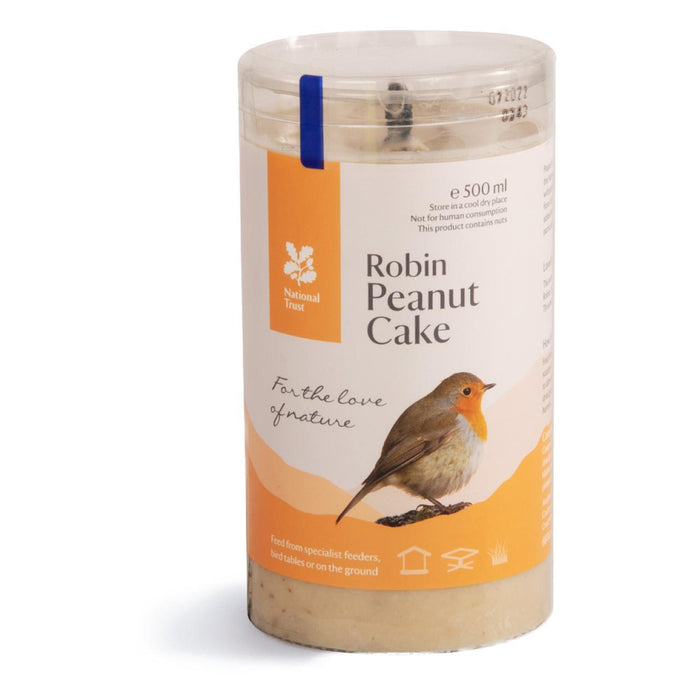 National Trust CJ Wildlife Gourmet Robin Pastel de maní 500ml 