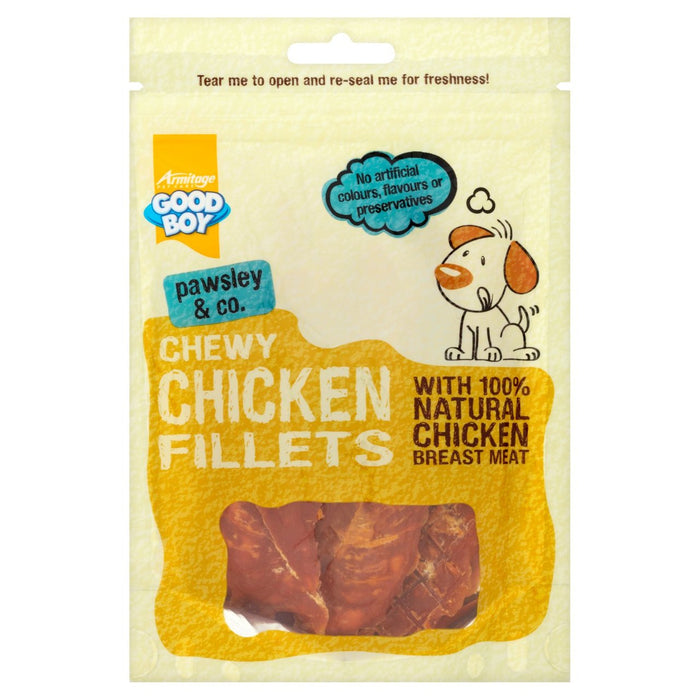 Good Boy Chewy Chicken Fillets Dog Treats 80g