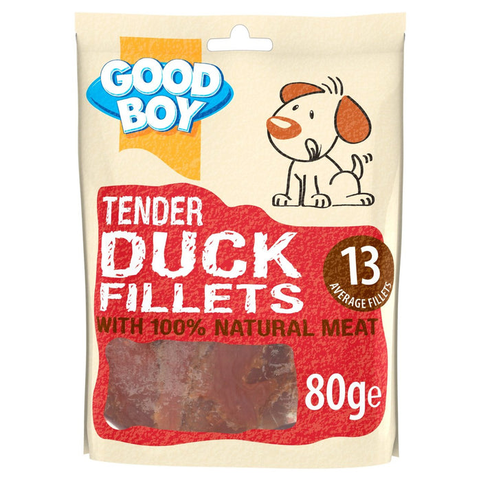 Good Boy Tender Filete De Pato Golosinas Para Perros 80g 