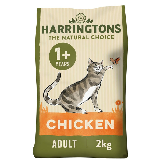 هارينجتون طعام القطط الكامل بالدجاج 2 كجم