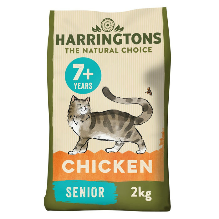 هارينجتون طعام القطط الكامل بالدجاج 2 كجم