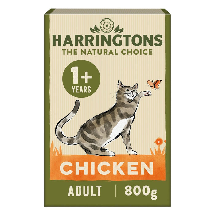 Harringtons komplett erwachsene Hühnerkatze Food 800g
