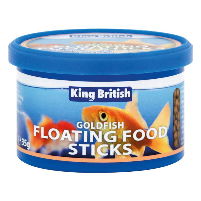 King British Goldfishfish Floating Food Sticks 75g
