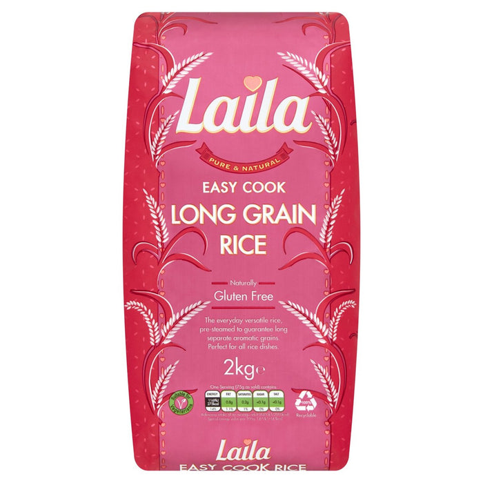 Laila Easy Cook Rice 2kg