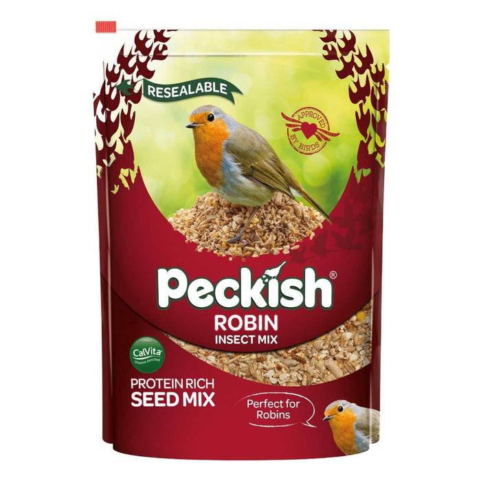 Peckish Robin Bird Seed and Insect Mix 1kg
