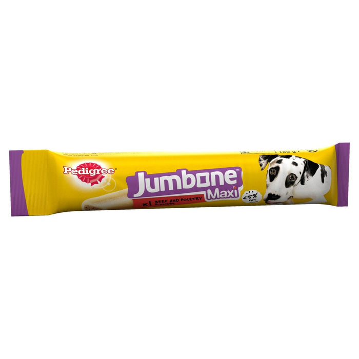 Pedigree Jumbone Maxi Adult Large Dog Treat with Beef & Poultry 1 Chew 180g