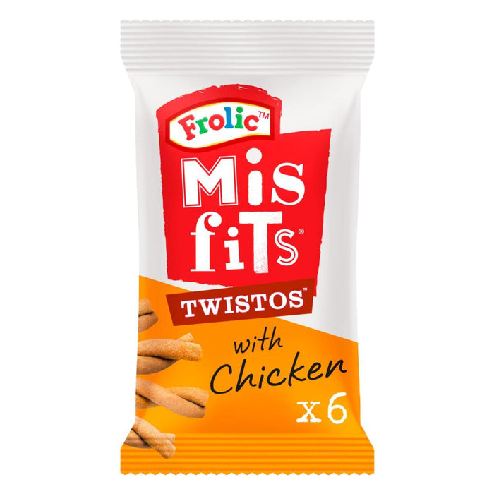 Misfits Twistos Treats pour chiens avec du poulet 105g