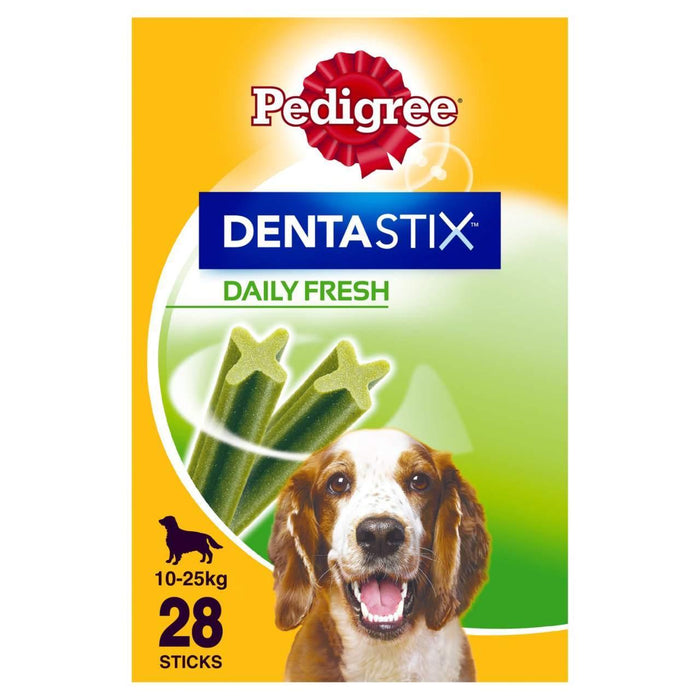 Pedigree Dentastix Daily Fresh Adult Medium Dental Dental Dental 28 x 26g
