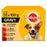 أكياس طعام الكلاب الرطبة البالغة من بيديجري - تشكيلة مختلطة في المرق 12 × 100 جرام