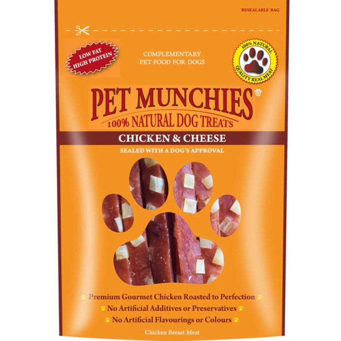 Special Offer - Pet Munchies Chicken & Cheese Dog Treats 100g