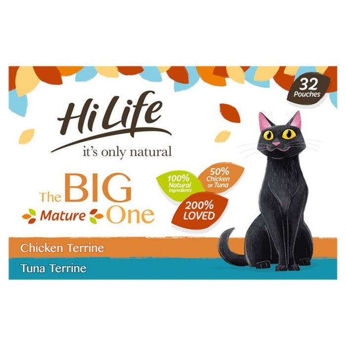 هاي لايف - طعام القطط الكبير الناضج الطبيعي في هلام رطب 32 × 70 جم