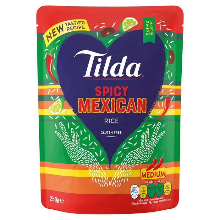 تيلدا، ميكروويف، أرز مكسيكي طويل الحبة، 250 جرام